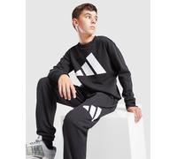 adidas Badge of Sport Large Logo Tracksuit Junior, Nero 9-10Y