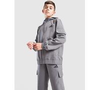 adidas Badge of Sport Woven Tracksuit Junior, Grigio 7-8Y