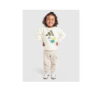 adidas Badge Of Sports The Simpsons Crew Tracksuit Infant, Bianco 2-3Y