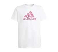 adidas Bambina Animal Print Graphic Tee Kids, White, 13-14 Years