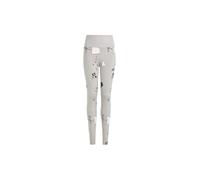 adidas Bambina Brand Love Leggings Kids, mgh solid grey/white/clear pink/black, 11-12 Years