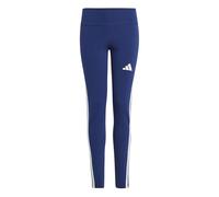 adidas Bambina ESSENTIALS 3 STRIPES LEGGINGS, dark blue/white, 14-15 Years