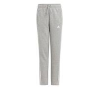 adidas Bambina Essentials 3-Stripes Pants, Medium Grey Heather/White, 11-12 Years