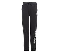 adidas Bambina Essentials Linear Logo Pants, Black/White, 13-14 Years