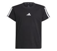 T-shirt Essentials Junior Black / White 9-10A