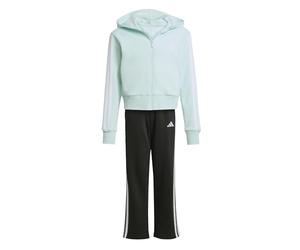 adidas Bambina ESSENTIALS TRACKSUIT, halo mint/white, 13-14 Years