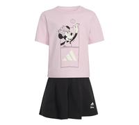 adidas Bambine e ragazze Disney Minnie Mouse Set Track_Suit, clear pink/off white, 6-7 Years