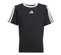 adidas Bambine e Ragazze Essentials Shirt, Black/White/White, 11-12 Years