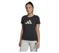adidas Bambine e Ragazze Everyday Glam Graphic Junior Shirt, Black, 14-15 Years