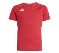 adidas Bambine e Ragazze Volleyball Hilo Short Sleeve Jersey Youth Shirt, Team Power Red 2, 13-14 Years