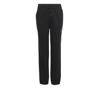 adidas Bambini e Ragazzi Boys Slogan Fleece Pants, Black/Pure Ruby, 15-16 Years