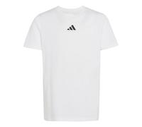 adidas Bambini e Ragazzi Football Category Graphic Shirt, White, 13-14 Years