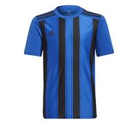 Adidas Striped 21 Short Sleeve T-shirt Blu,Nero 13-14 Years Bambino