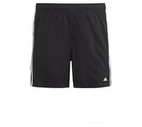 adidas Bambino 3-Stripes Swim Shorts, Black/White, 12-13 Anni
