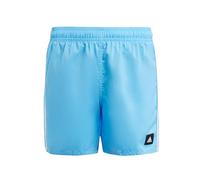 adidas Bambino 3-Stripes Swim Shorts, Blue Burst, 11-12 Years