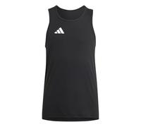 adidas Bambino Adizero Team Singlet Kids, Black/White, 7-8 Years