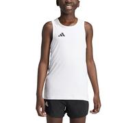 adidas Bambino Adizero Team Singlet Kids, White/Black, 13-14 Years