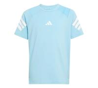 adidas Bambino ALL SPORTS NXT TEE, bright cyan/white, 9-10 Years
