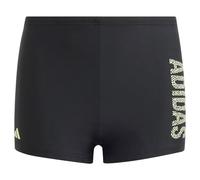 adidas Bambino Lineage Boxers, Black/Green Spark, 9-10 Years