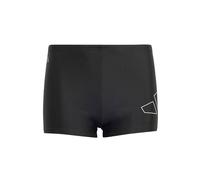 adidas - Kid's Big Bars Boxer - Pantaloncino da bagno 140 nero/grigio