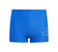 adidas Bambino Performance Big Bars Swim Boxers Kids, Royal Blue, 11-12 Years