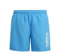 adidas Bambino Sportswear Essentials Logo CLX Swim Shorts Kids, Bright Blue/White, 15-16 Years
