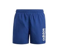 adidas Bambino Sportswear Essentials Logo CLX Swim Shorts Kids, Dark Blue/White, 13-14 Years