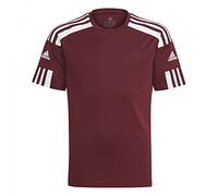 adidas Bambino Squadra 21 Jersey, Team Maroon / White, 9-10 Years