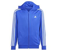 adidas Bambino Train Essentials AEROREADY 3-Stripes Regular-Fit Full-Zip Hoodie, Lucid Blue/White, 9-10 Years