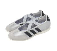 adidas Barreda Mary Jane Silver Metallic Core Black Women Casual Shoes HP3520