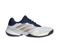 Scarpe da tennis da uomo Adidas Barricade 14 M - cloud white/cyber metallic/dark blue - Bianco (46 2/3)