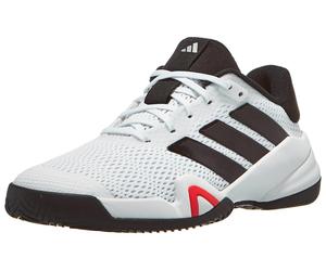 adidas Barricade K AC Wh/Bk/Rd Junior Shoe UK 5.0