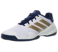 adidas Barricade K AC Wh/Bl Junior Shoes UK 2.5