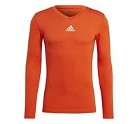 Adidas Base Tee, Maglia Lunga Uomo, Team Orange, L