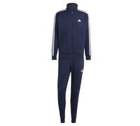 Adidas Tuta da Uomo Basic 3-Stripes Fleece Blu Taglia XS Codice IJ6064 Blu