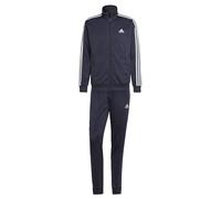 adidas Basic 3-stripes Tricot Track Suit Tuta Sportiva, Legend Ink/White, S Uomo