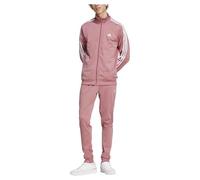 adidas Basic 3-stripes Tricot Track Suit Tuta Sportiva, Preloved Crimson, S Uomo