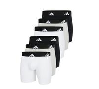 Adidas Basic Boxer Brief Uomo Pantaloni Intimi Shorts Biancheria Intima 6 Pezzi