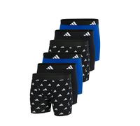 Adidas Basic Boxer Brief Uomo Pantaloni Intimi Shorts Biancheria Intima 6 Pezzi