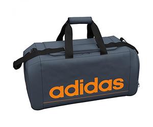 adidas Basic Essentials Borsone S 50 cm, (antracite/arancione), m