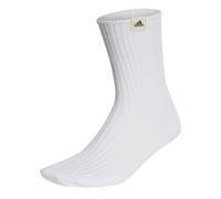 Adidas, Best Label Socks 1 Pair, Calzini, Bianco Nero, S, Unisex-Adult