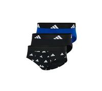 adidas Herren Unterwäsche Slip 3er Pack-Brief (3pk) -Active Flex Cotton Intimo, Multicolor 2_4am001, S Uomo