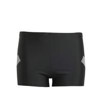 adidas garçon Big Bars Swim Boxers, Black, 9-10 Years