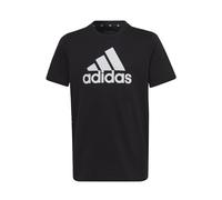 adidas Essentials Big Logo Jr - T-shirt - ragazzo 9-10A Black junior Better Cotton Initiative