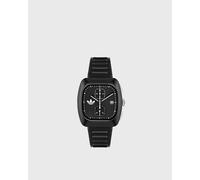 Adidas Black Eco-Ceramic Case Black Dial Black Bio-Resin Strap men Watches black in taglia:ONE SIZE