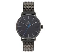 Adidas Black Stainless Steel Watch