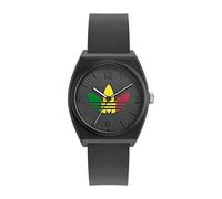 Adidas Black Synthetic Dress Watch