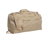 adidas Borsone Defender 5 Large (100 L), Beige Arenaria Caldo/Grigio Wonder Alumina, Small (42L), Defender 5.0 Borsone da viaggio, borsa sportiva da palestra per uomini e donne