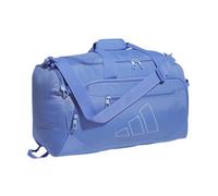 adidas Borsone Defender 5 Large (100 L), Blu Fusion/Blu fluorescente, Small (42L), Defender 5.0 Borsone da viaggio, borsa sportiva da palestra per uomini e donne
