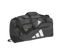 adidas Defender 5.0 Duffel, Durable Travel Gym Sports Bag for Men and Women, Team Dark Grey, Medium (59L)